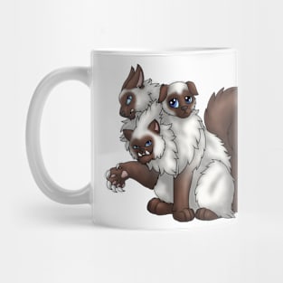 CerPURRus: Chocolate Point Mug